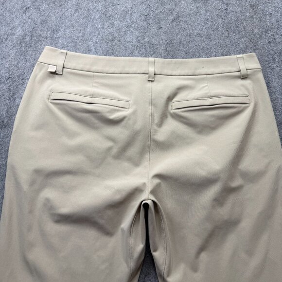 Lululemon ABC Pants Men 36 x 28 Beige Slim Fit Stretch LM5AQYS - Picture 6 of 16